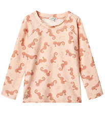 Liewood Badeshirt - Noah - UV40+ - Seahorse/Apple Blossom