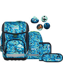 Ergobag School Bag Set - Cubo - Ocean DiveBear