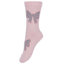Melton Socken - Bögen - Crystal Pink