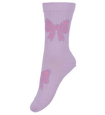 Melton Socken - Bögen - Cloud Lilac
