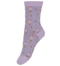 Melton Socken - Ice Cream Glitter - Tagesanbruch