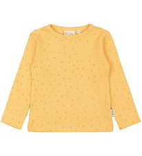 Petit Piao Blouse - Rib - Modal - Yellow Sun