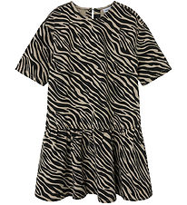 Name It Dress - Denim - NkfZebra - Cerment/BlackZebra