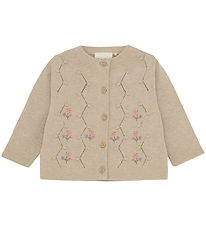 Minymo Cardigan Knit - Beige Melange