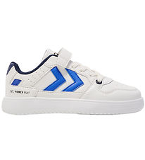 Hummel Schuhe - St. Power Play Jr. - Bright White/Black Iris