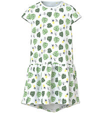 Name It Dress - NkfVigga - Bright White/Tropical