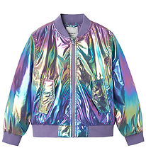 Name It Bomber Jacket - NkfMolina - Amethyst Orchid