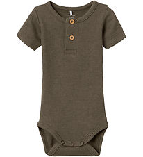 Name It Bodysuit s/s - Noos - NbmKab - Bungee Cord/Melange