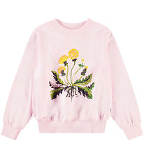 Molo Sweatshirt - Marge - Löwenzahn Glitter m. Pailletten