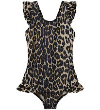 Sofie Schnoor Badeanzug - Ginask - UV50+ - Light Brown Leopa