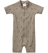 Sofie Schnoor Schwimmanzüg - Sofussb - UV50+ - Soft Beige m. Bli