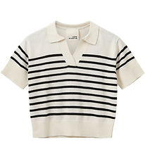 Sofie Schnoor Polo - Wool - Off White/Black