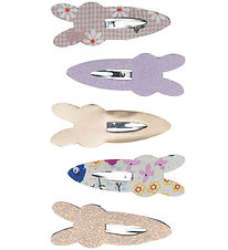 Mimi & Lula Hair Clips - 5-Pack - 4 cm - Easter Bunny