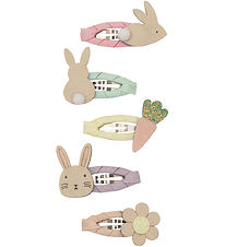 Mimi & Lula Hair Clips - 5-Pack - 4 cm - Easter Bunny