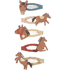 Mimi & Lula Hair Clips - 5-Pack - 4 cm - Lucky Pony