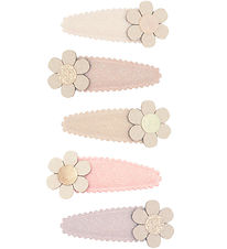 Mimi & Lula Hair Clips - 5-Pack - 4 cm - Daisy Spring Magic