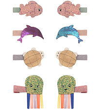 Mimi & Lula Hair clip - 8-Pack - 3 cm - Sealife