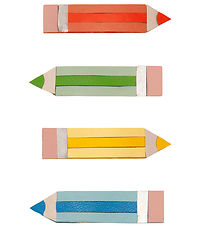 Mimi & Lula Hair clip - 4-Pack - 4.5 cm - Coloring Pencil Artist