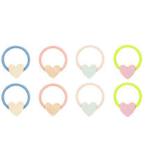 Mimi & Lula Elastic Hair Bands - 8-Pack - Dreamy Hearts Dreamlan