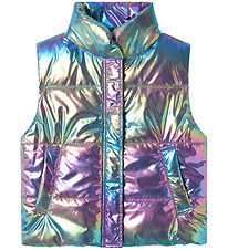 Name It Puffer Vest - Shiny - NmfMolina - Amethyst Orchid