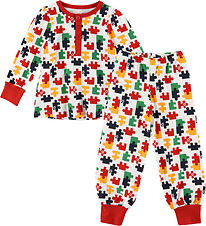 Katvig Pyjamas - Vit m. Pussel