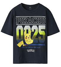 Name It T-shirt - NkmMabr Pokémon - Noos - Navy Blazer