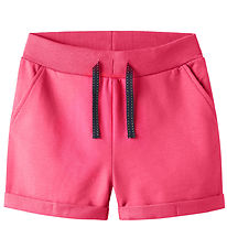 Name It Sweat Shorts - Noos - NkfVolta - Carmine Rose
