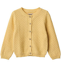 Wheat Cardigan - Knitted - Magnella - Golden Yellow