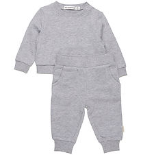 Minymo Sweat Set - Grey Melange