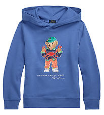 Polo Ralph Lauren Kapuzenpullover - Blau m. Kuscheltier