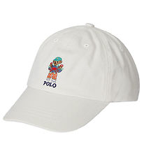 Polo Ralph Lauren Cap - Sport - White w. Soft Toy