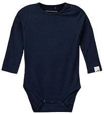 Sofie Schnoor Bodysuit l/s - Rib - DicteSB - Navy Blue