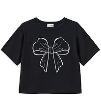 Sofie Schnoor T-shirt - Asian - Black/Bow