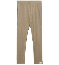 Sofie Schnoor Leggings - Rib - Nalinesb - Dark Sand