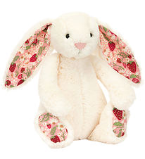 Jellycat Soft Toy - 18x9 cm - Blossom Cream Bunny 'Berry'