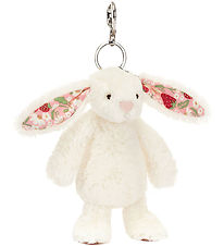 Jellycat Keychain - 18x5 cm - Blossom Cream Bunny 'Berry' Back