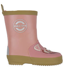 Mikk-Line Rubber Boots - Ash Rose