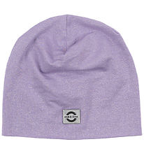 Mikk-Line Beanie - 2-layer - Lavender Aura w. Glitter