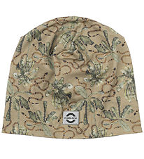 Mikk-Line Beanie - 2 Layers - Gray Green