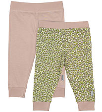 Mikk-Line Leggings - 2-Pack - Adobe Rose