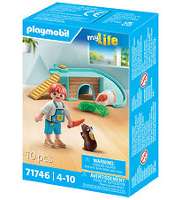 Playmobil MyLife - Gínea Pig House - 71746 - 10 Partar