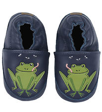 Melton Soft Sole Leather Shoes - Frog - Navy Academy