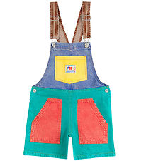 Bobo Choses Overalls - Smiling Color Block - Multicolour