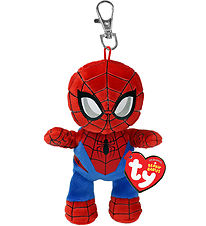 Ty Keychain w. Soft Toy - Marvel - 10 cm - Spider-Man