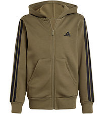 adidas Performance Cardigan - Olive Strata/Black