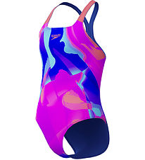 Speedo Zwempak - Digitale Allover Powerback - Roze
