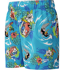 Speedo Zwembroeken - Leren zwemmen - Blauw m. Print