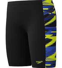 Speedo Zwemslips - HyoerBoom Paneel Jammer - Zwart m. Geel