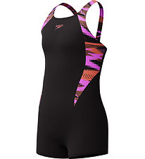 Speedo Zwempak - HyperBoom SPlice - Zwart m. Paars