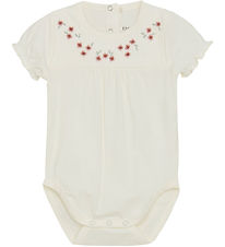 En Fant Bodysuit s/s - Egret